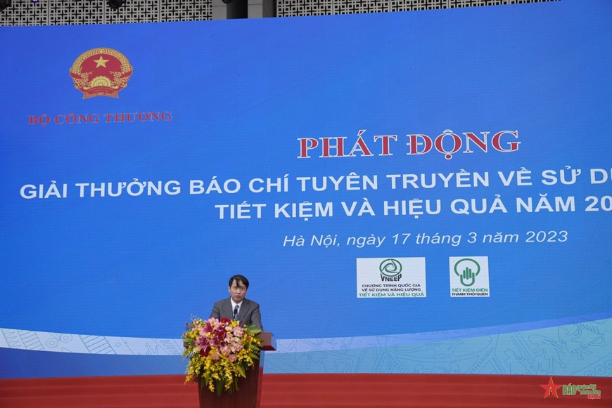 Phát động Giải báo chí tuyên truyền về sử dụng năng lượng tiết kiệm và hiệu quả